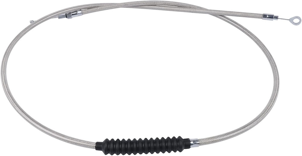 Worldmotop 63″ 67“ 71″ 75” 79″ Stainless Steel Clutch Cable Wire Kit Compatible