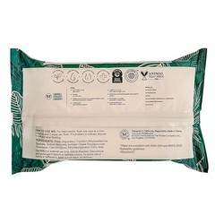The Honest Company Hypoallergenic 42 Count (Pack of 3), Tropical Leaves