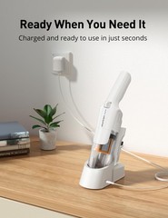 Aspiron Cordless Handheld Vacuum 24Kpa Powerful Car Vacuum 2-Speed 2 Charging