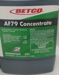 AF79 Concentrate 2/2L Acid Free Cleaner Disinfectant 331 One Bottle