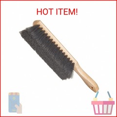 Weiler 44354 8″ Counter Duster, Flagged Silver Polystyrene Fill, Fine Brushing
