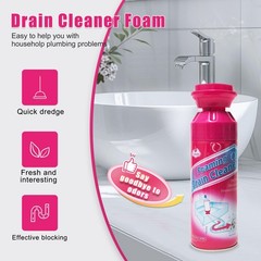 Foaming Drain Cleaner, Sink Cleaner and Deodorizer, Drains Clog 2PCS