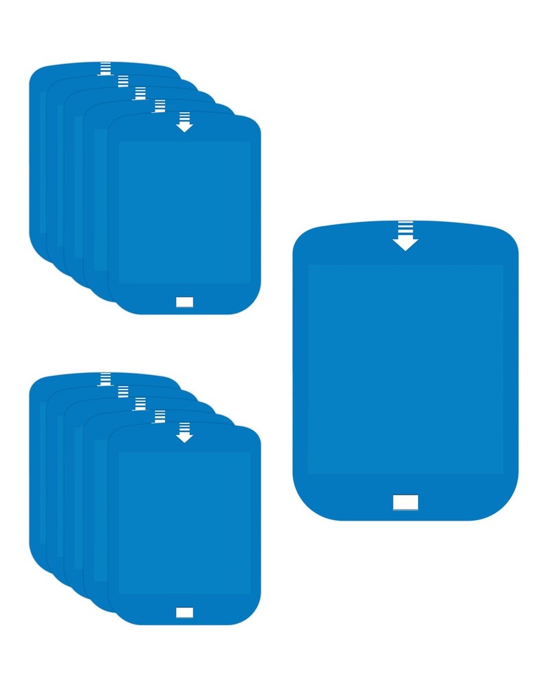 Shootingstar 10 Pcs Refill for STEM Blue Light Trap, Replacement Sticky