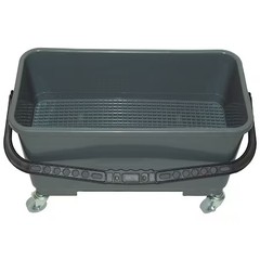GOLDEN STAR MBU16GWT 6 gal Bucket With Wheels, Gray