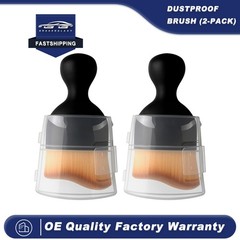 2PCS Car Interior Dust Sweeping Soft Brush, Car Detailing Brush, Scratch Fre