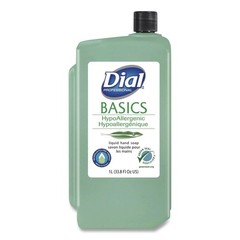 Dial Professional 33821 Basics MP Free Liquid Hand Soap – Unscented 8/CT New