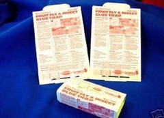 20 Catchmaster Fruit Fly Insect Glue Traps
