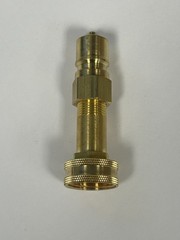Carpet Cleaning Garden Hose Adapter. 3/8” Quick Connect X 3/4” Garden Hose