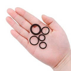 PWACCS High Pressure Washer O Ring Kit, Replacement Rubber for Black
