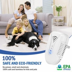 Bectine 2026 Upgraded Version Ultrasonic Pest Repeller 6 Pack Mouse Repellent