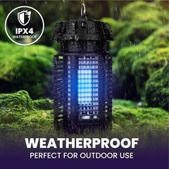LiBa Electric Bug Zapper, Outdoor & Indoor Insect Killer with Switch – 4000V Pow
