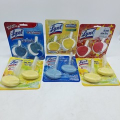 (6) Lysol Automatic Toilet Bowl Cleaner Lemon Breeze Ocean Fresh Mango Hibiscus