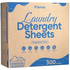 Fragrance Free Laundry Detergent Sheets 150 Count (Pack of 1),