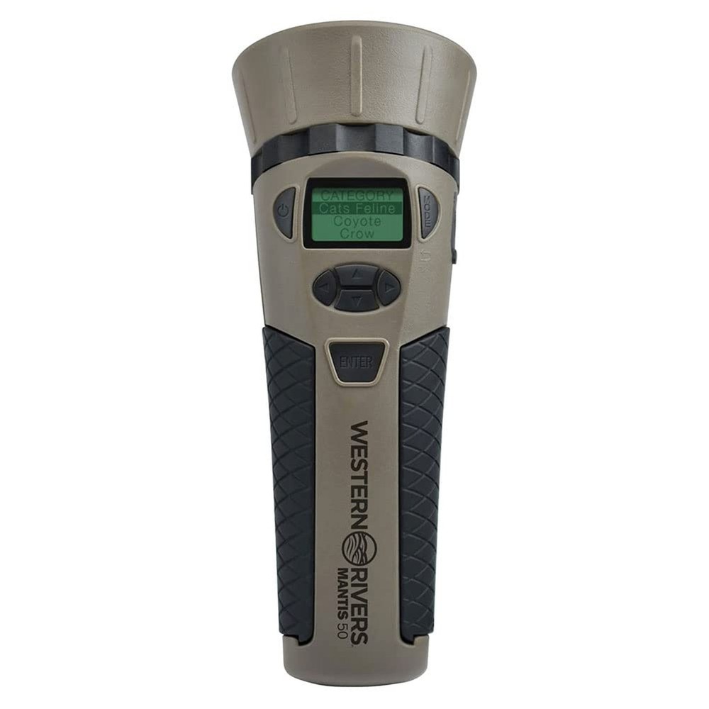 Western Rivers Mantis 50 Compact Easy-to-Use Handheld Electronic Game Call – …