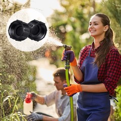 Mudder 16 Pcs Garden Hose Caps Sprinkler Cap Plastic 3/4 Inch, grey-purple