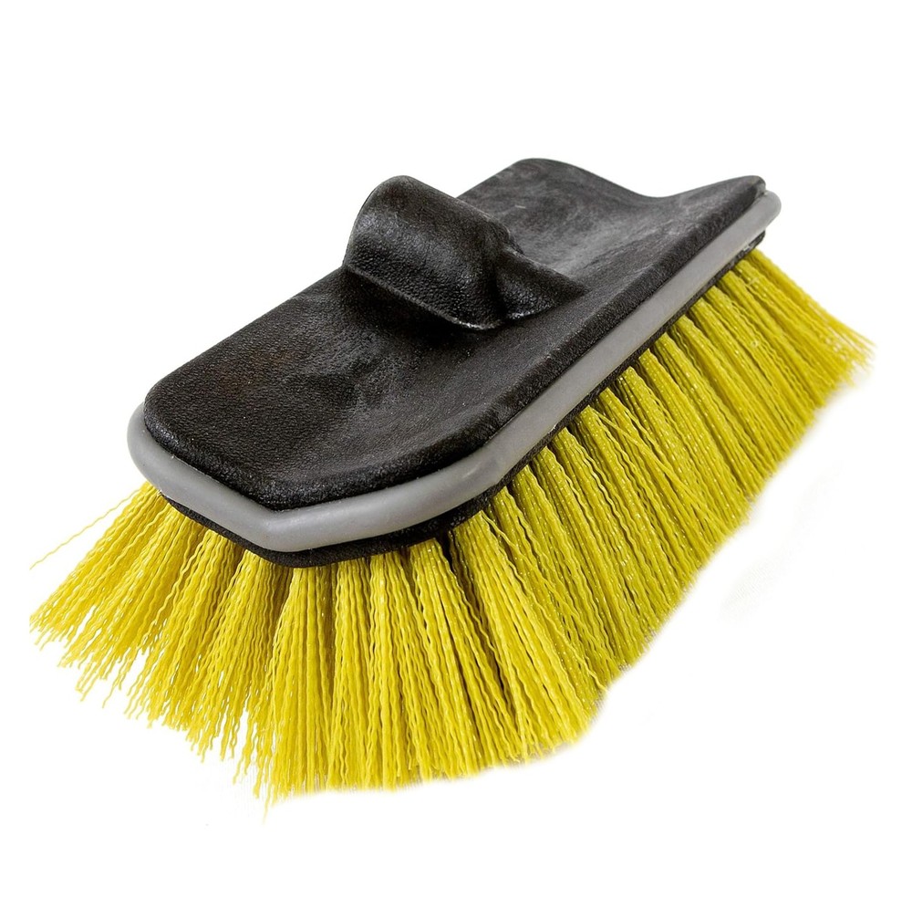 DOCA Scrub Brush Attachment for Long Handle Head Only – 0.92 Ft, Yellow