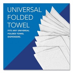 Scott 01804 9.2 in. x 9.4 in. Essential Multi-Fold Towels – White (4000/CT) New