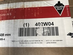 Tough Guy 402W04 5pk Buffing Pads Black NEW IN BOX