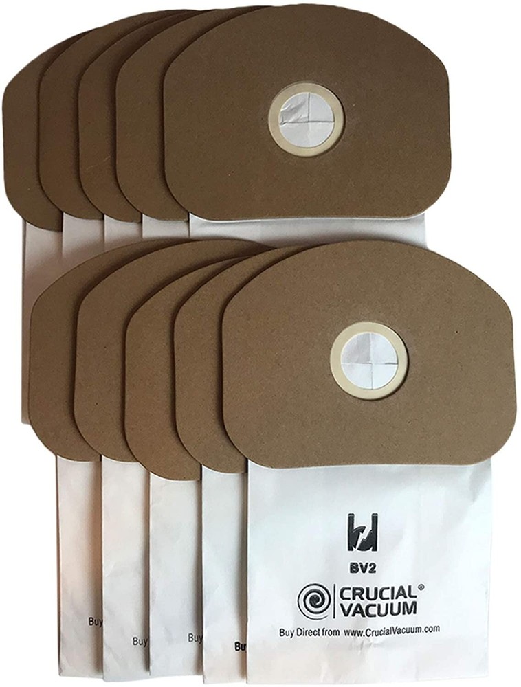 Think Crucial Vacuum Bag � Compatible with Eureka Multi Parts & Models – 10 Pack