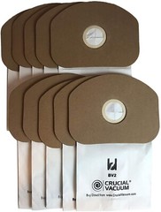 Think Crucial Vacuum Bag � Compatible with Eureka Multi Parts & Models – 10 Pack