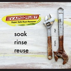CRC Evapo-Rust Heavy-Duty Rust Remover Reusable Acid-Free Non-Corrosive Water…