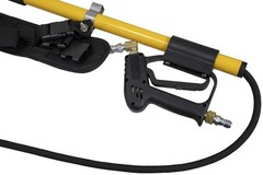 12′ Fiberglass Telescoping Wand 3800 PSI for Cold Water Pressure Washer and Belt
