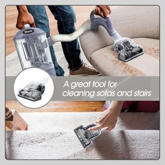 Upgraded Pet Hair Power Brush Tool Attachment 7.28 x 4.92 x 2.95 inch, Gray