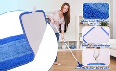 3 Pa Microfiber Cleaning Pads patible with Bona Mop Spray Mop