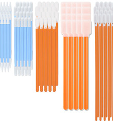 100pcs – 4.1 in Foam Swabs Sponge lab Sticks, Length/Head C5709C