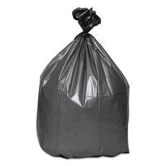 Platinum Plus Can Liners, 60 gal, 39″ x 56″, Gray, 5 Bags/Roll, 5 Rolls/Carton