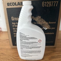 Ecolab Greasestrip Plus Degreaser- 32 FL OZ Bottle – 6129777