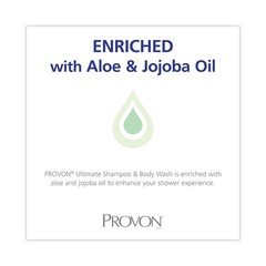 PROVON 3127 1000 mL Ultimate Shampoo and Body Wash – Herbal Scent (8/CT) New