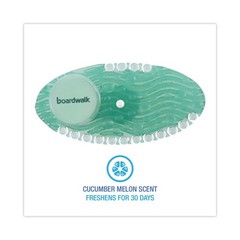 Boardwalk CURVECMECT Curve Air Freshener – Cucumber Melon, Green (60/CT) New