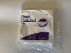 Kimtech Pure W5 Dry Wipers, White 9″ x 9″, (100-Pack)