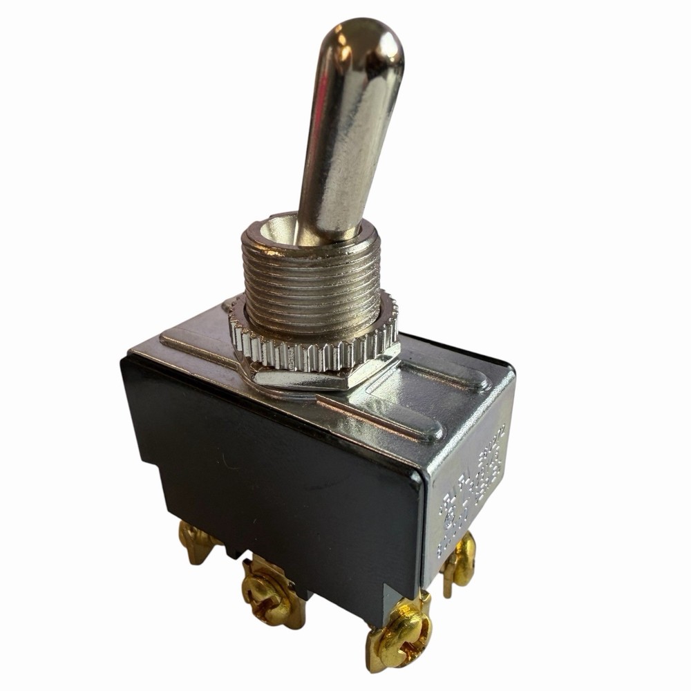 Toggle switch Momentery DPDT 6 screws termianls 20A 125A ON-OFF-ON 1/2 HP