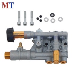 Pressure Washer Pump Manifold Kit 7108366 W/ Mounting Bolt Washer Pump Sliver US