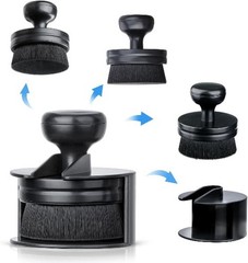 Car Tire Shine Applicator, Vegan Tire Shine Brush w Size: 2Color: Black & Blue