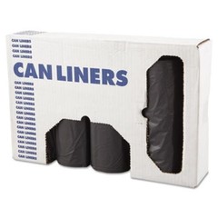 Boardwalk 4347SEH_40 Can Liners 43×47 56gal 1.1mil Gray 25/roll
