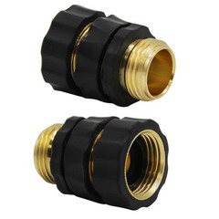Twinkle Star 3/4 Inch Garden Hose Fitting Quick Connector 4 Sets, multi-color
