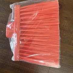 Sparta 12 In. Orange Polypropylene Flagged Upright Broom Head