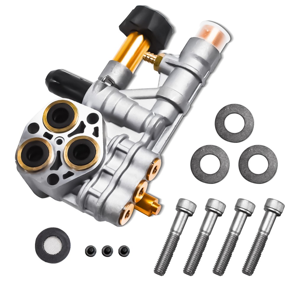7108366 Cleaning Manifold Kit For 520006 Axial Cam Pressure Washer Pump 510020