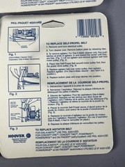 Hoover PowerDrive Replacement Belts 40201049 160147, 4 Pack lot, 8 Belts Total