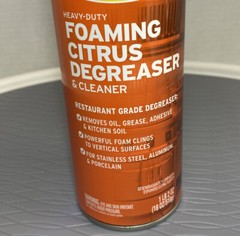 Zep ZUHFD186 Heavy-Duty Foaming Citrus Degreaser & Cleaner 18-oz. – Quantity 1