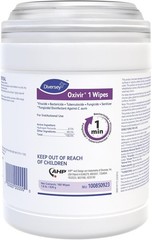 Diversey Oxivir Disinfectant Wipes Small Wipes, 160 Count Canister, Case of 12