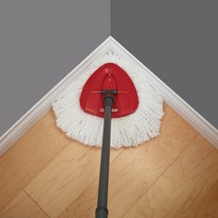 O-Cedar 148473 Microfiber EasyWring Spin Mop 12 W in. with Bucket