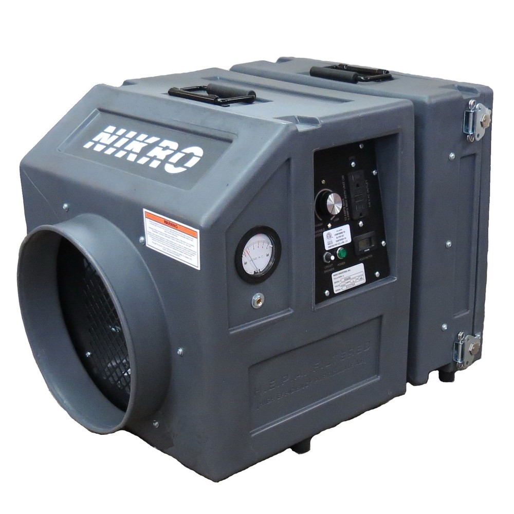 Nikro PS600 Air Scrubber – Negative Air Machines, High Output