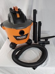 Ridgid Wet/Dry Vac. HD09001 Peak HP 4.25 9 Gal No Filter Local Pick-Up Only Used