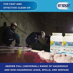 Stardust Spill Products D710 Vehicle Spill Kit, 2 Gal Volume Absorbed Per Kit,
