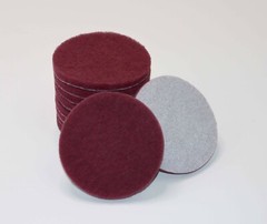 10pc Drill Brush Replacement Scour Pads – Red 4″ Round for Power Scrubber Driver