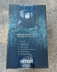 EMIST EM360 Electrostatic Backpack Sprayer (BRAND NEW)